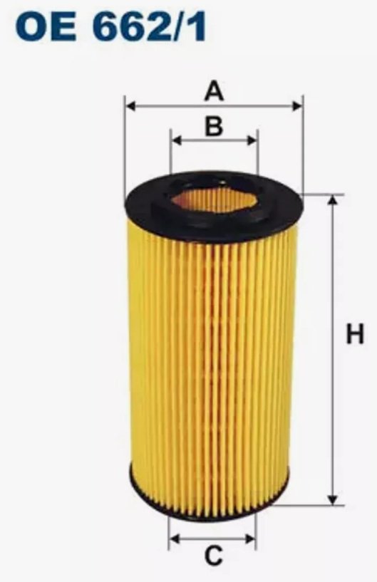 FILTRON масляный фильтр OE662/1 купить,NaN