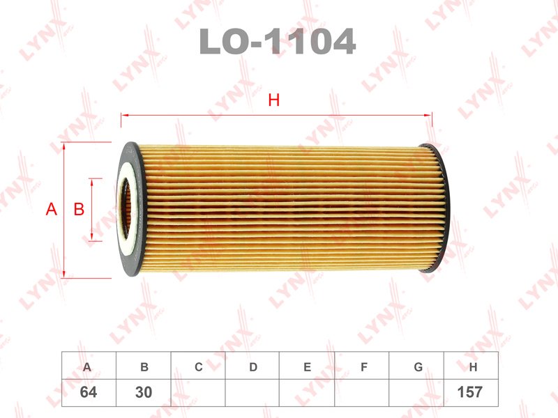 LYNXauto масляный фильтр LO-1104 купить,NaN