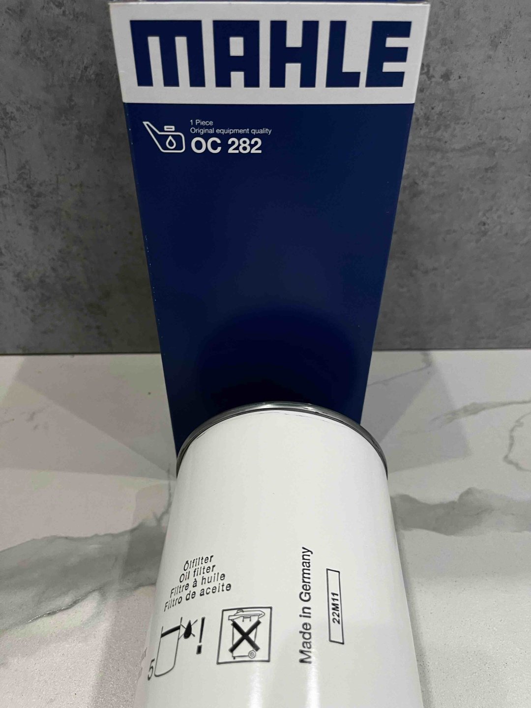 MAHLE масляный фильтр OC282 купить,NaN