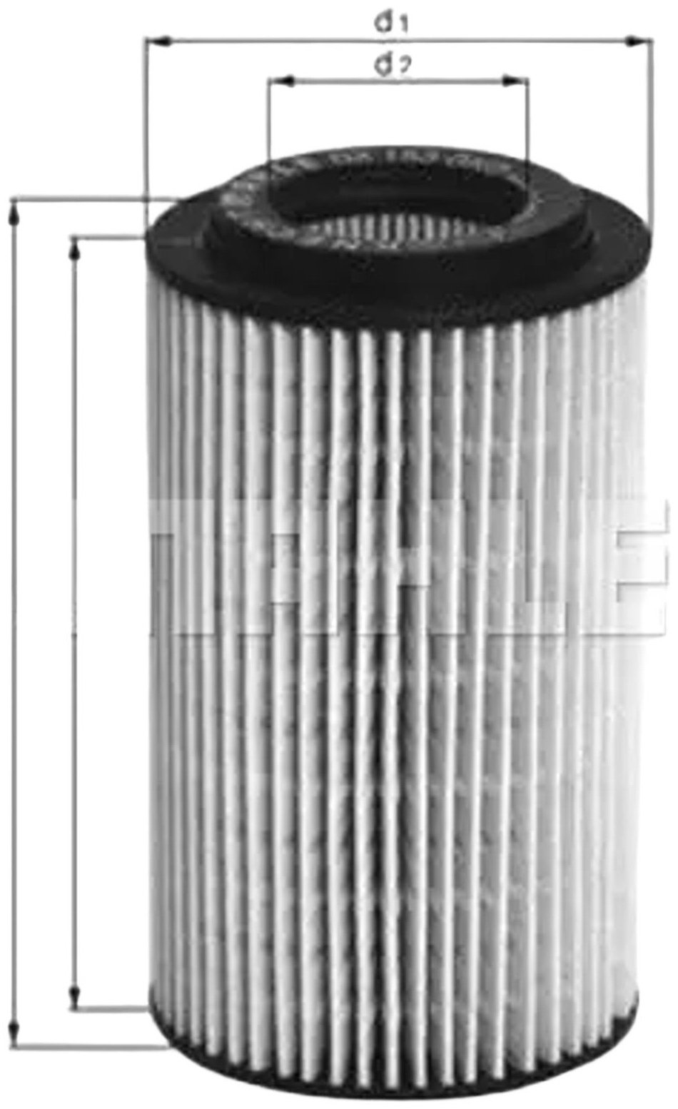 MAHLE масляный фильтр OX153D2 купить,NaN