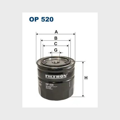 FILTRON масляный фильтр OP 520 купить,NaN