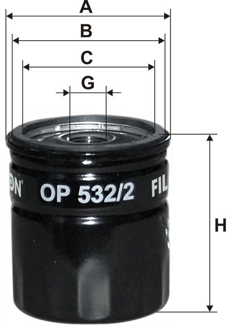 FILTRON масляный фильтр OP 532/2 купить,NaN