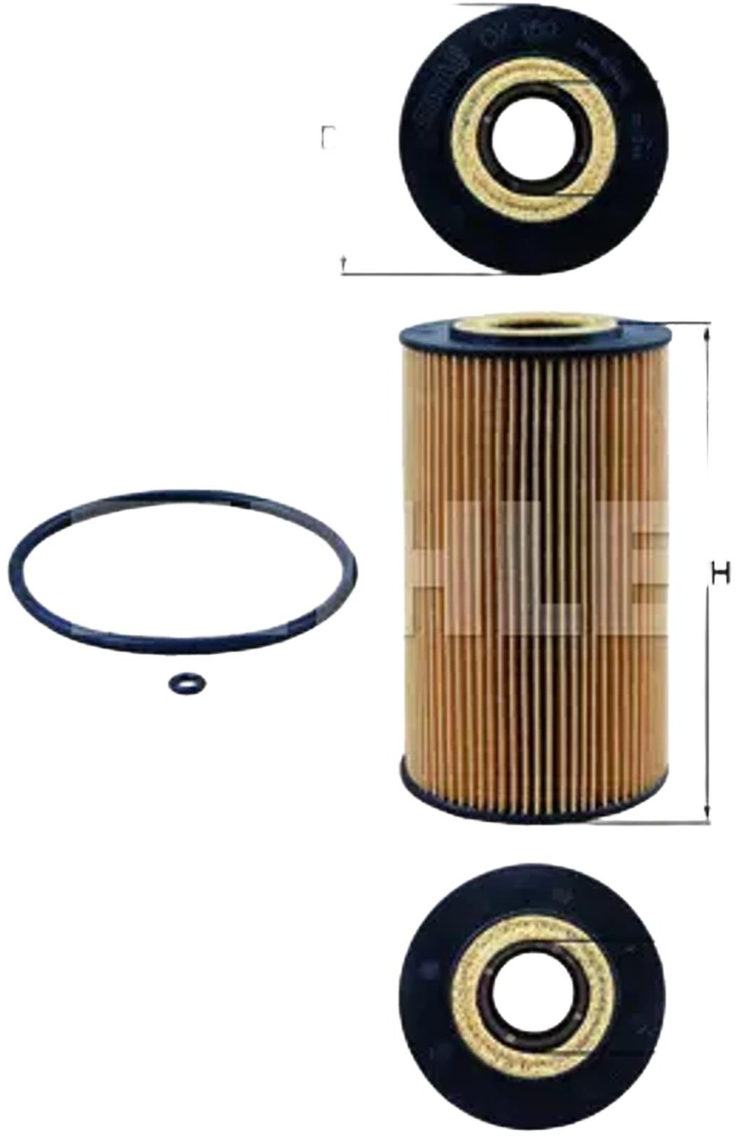 MAHLE масляный фильтр OX169D - ForteMarket MAHLE масляный фильтр OX169D купить,NaN