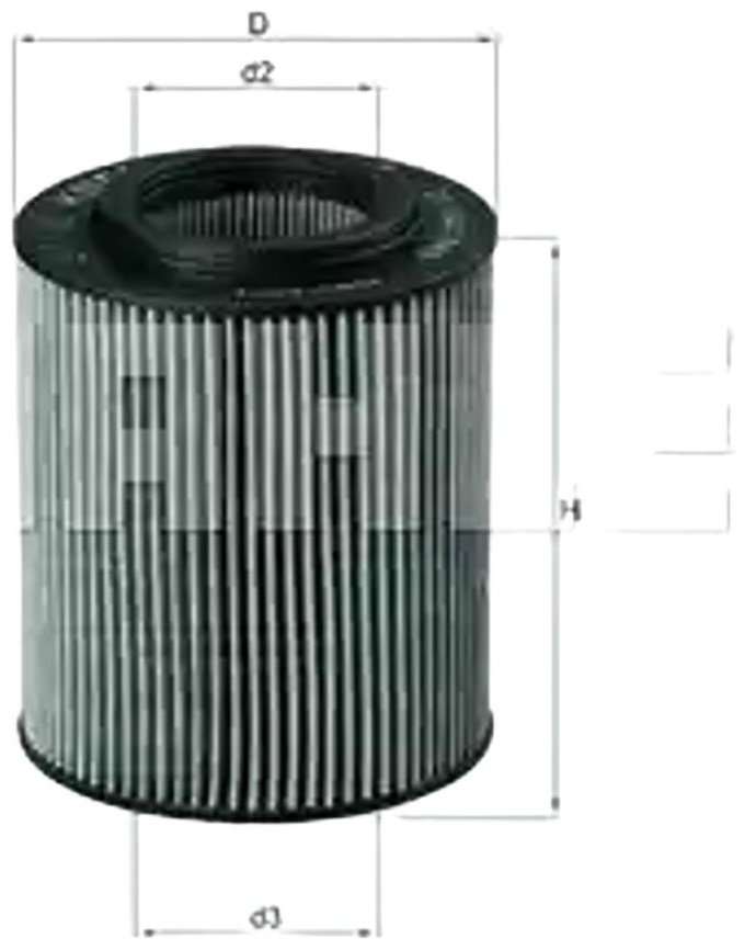 MAHLE масляный фильтр OX1541D - ForteMarket MAHLE масляный фильтр OX1541D купить,NaN