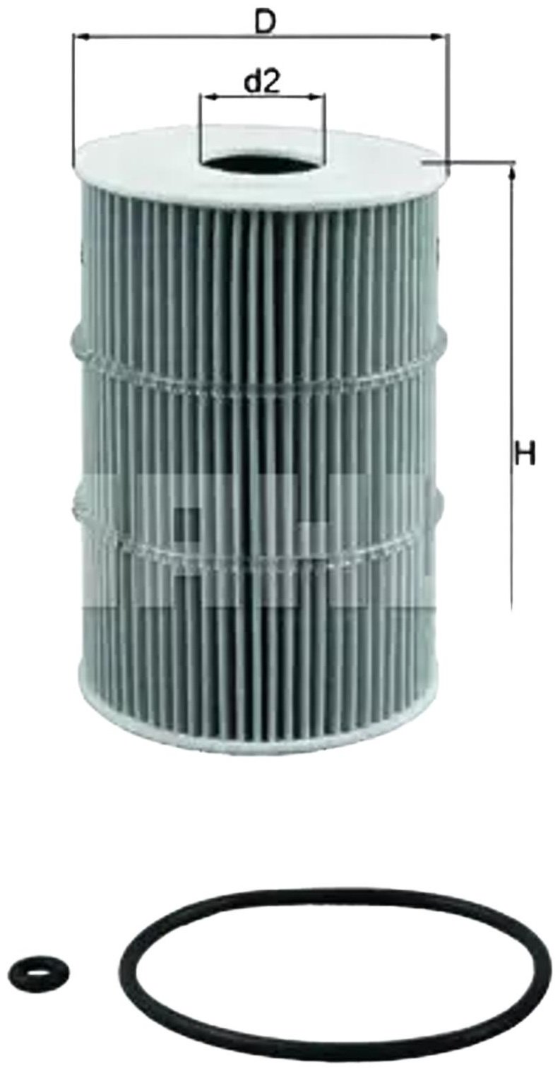 MAHLE масляный фильтр OX378D купить,NaN