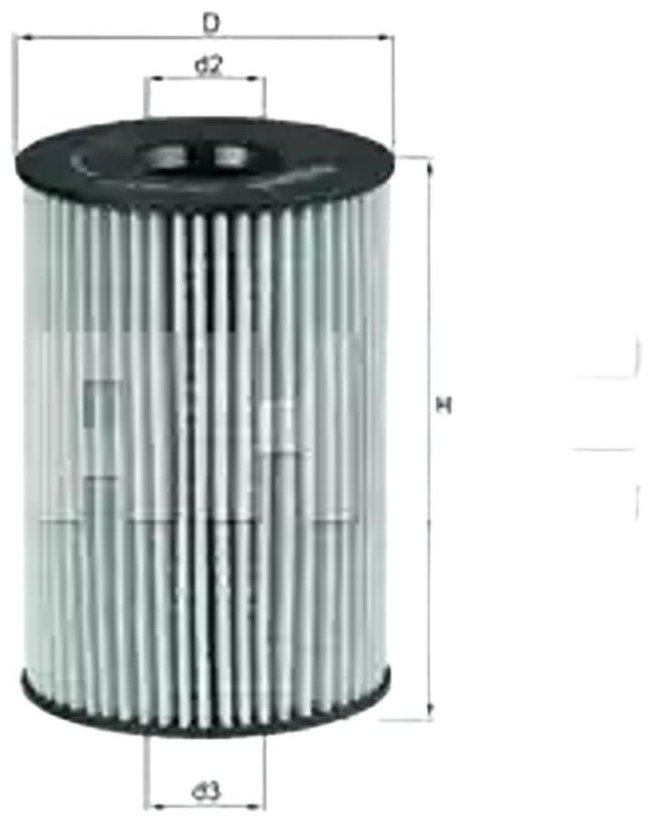MAHLE масляный фильтр OX3537D купить,NaN