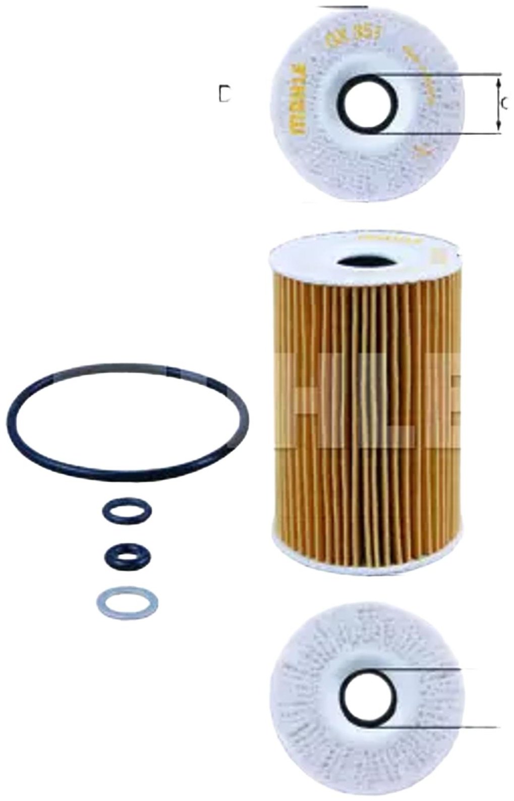 MAHLE масляный фильтр OX351D - ForteMarket MAHLE масляный фильтр OX351D купить,NaN