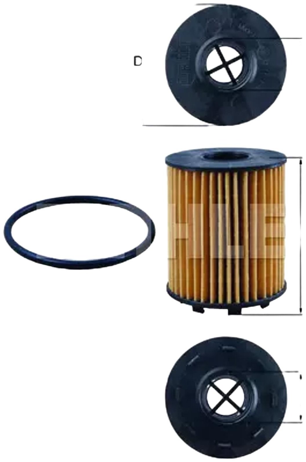 MAHLE масляный фильтр OX371D купить,NaN