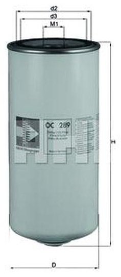MAHLE масляный фильтр OC 289 купить,NaN
