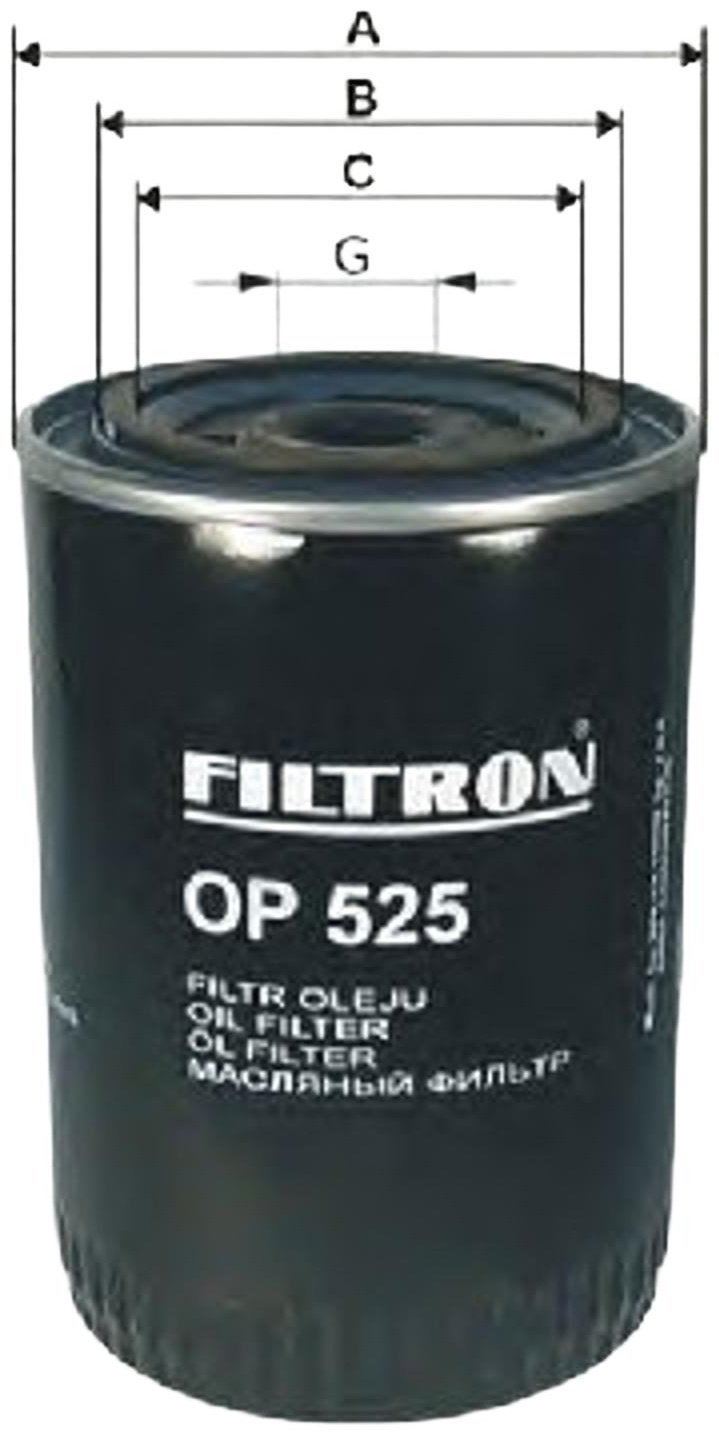 FILTRON масляный фильтр OP 549 купить,NaN
