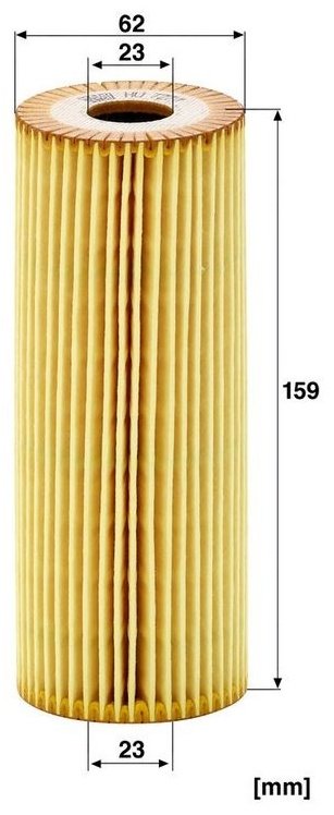 MANN-FILTER масляный фильтр HU727/1x купить,NaN