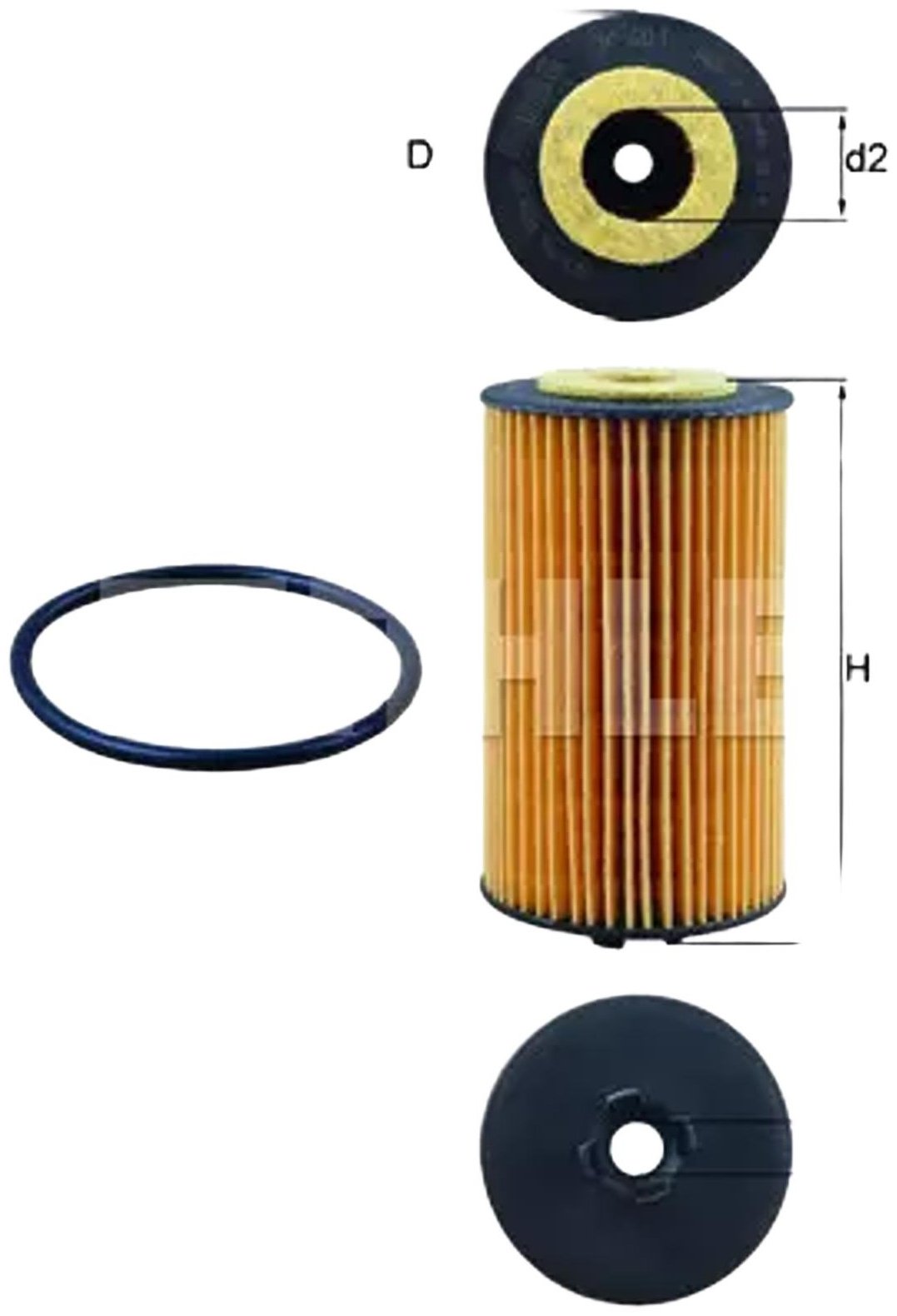 MAHLE масляный фильтр OX 401D - ForteMarket MAHLE масляный фильтр OX 401D купить,NaN