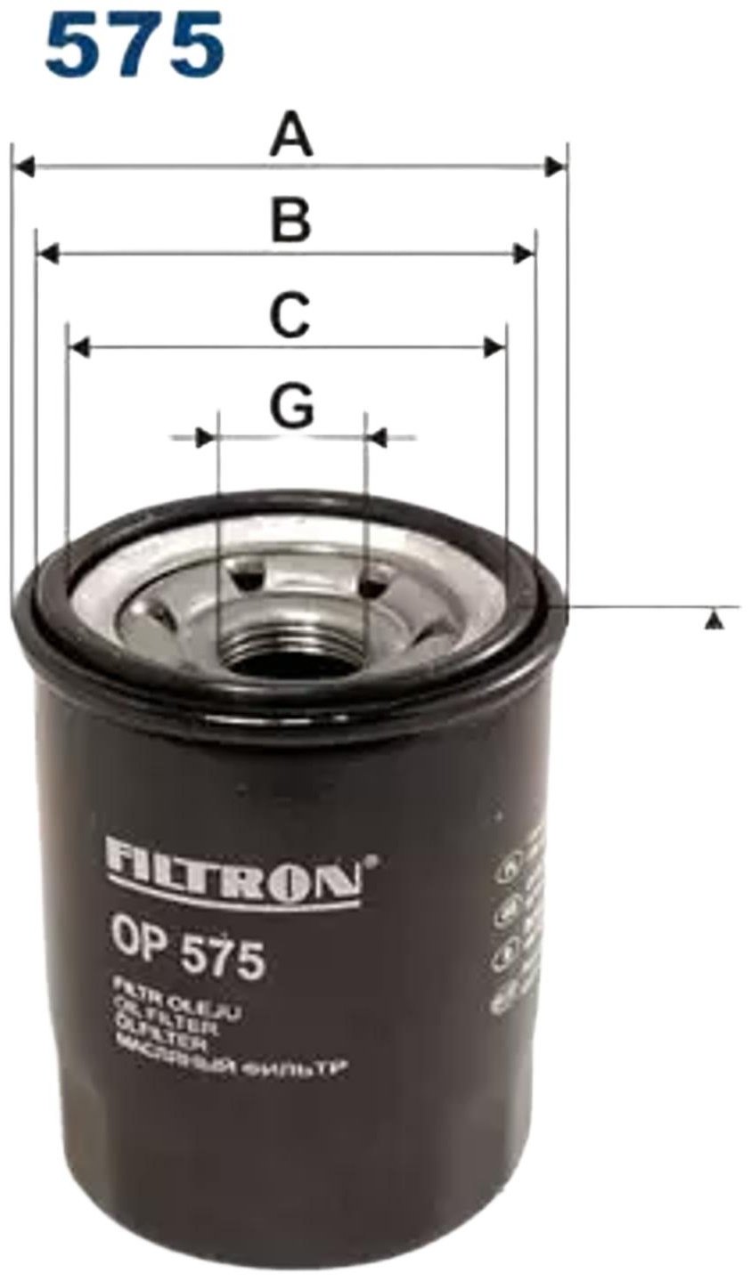 FILTRON масляный фильтр OP 575 купить,NaN