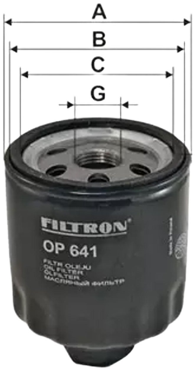 FILTRON масляный фильтр OP 641 купить,NaN