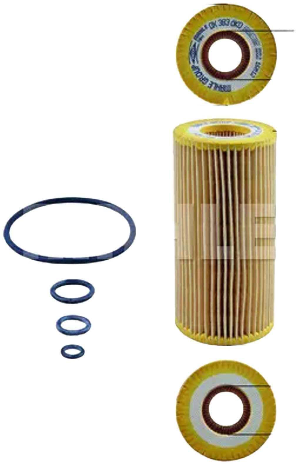 MAHLE масляный фильтр OX383D купить,NaN