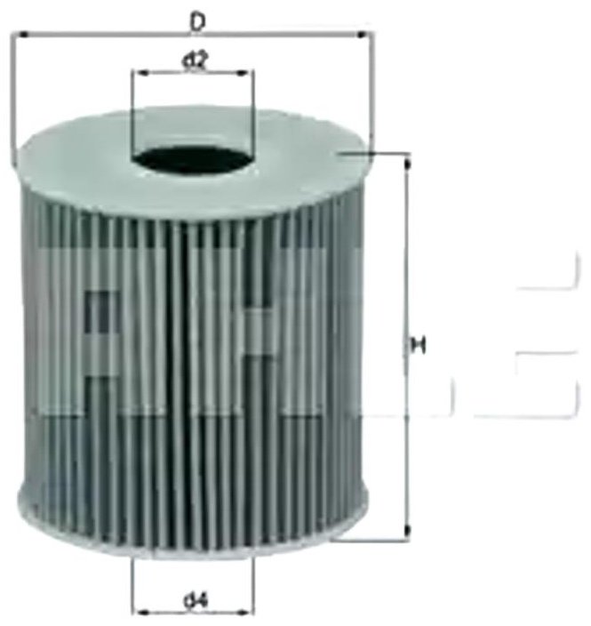 MAHLE масляный фильтр OX3392D - ForteMarket MAHLE масляный фильтр OX3392D купить,NaN