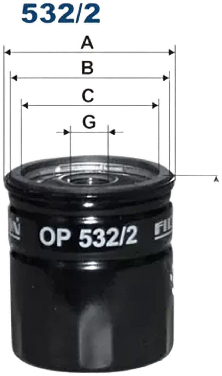 FILTRON масляный фильтр OP5322 - ForteMarket FILTRON масляный фильтр OP5322 купить,NaN