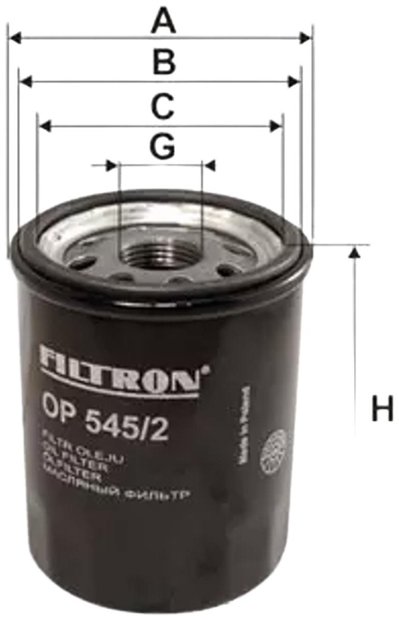 FILTRON масляный фильтр OP5452 купить,NaN