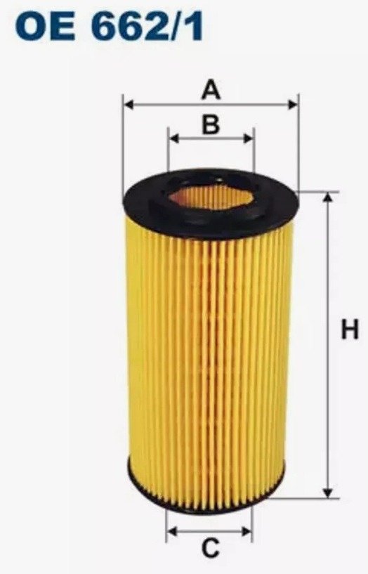 FILTRON масляный фильтр OE 662/1 купить,NaN