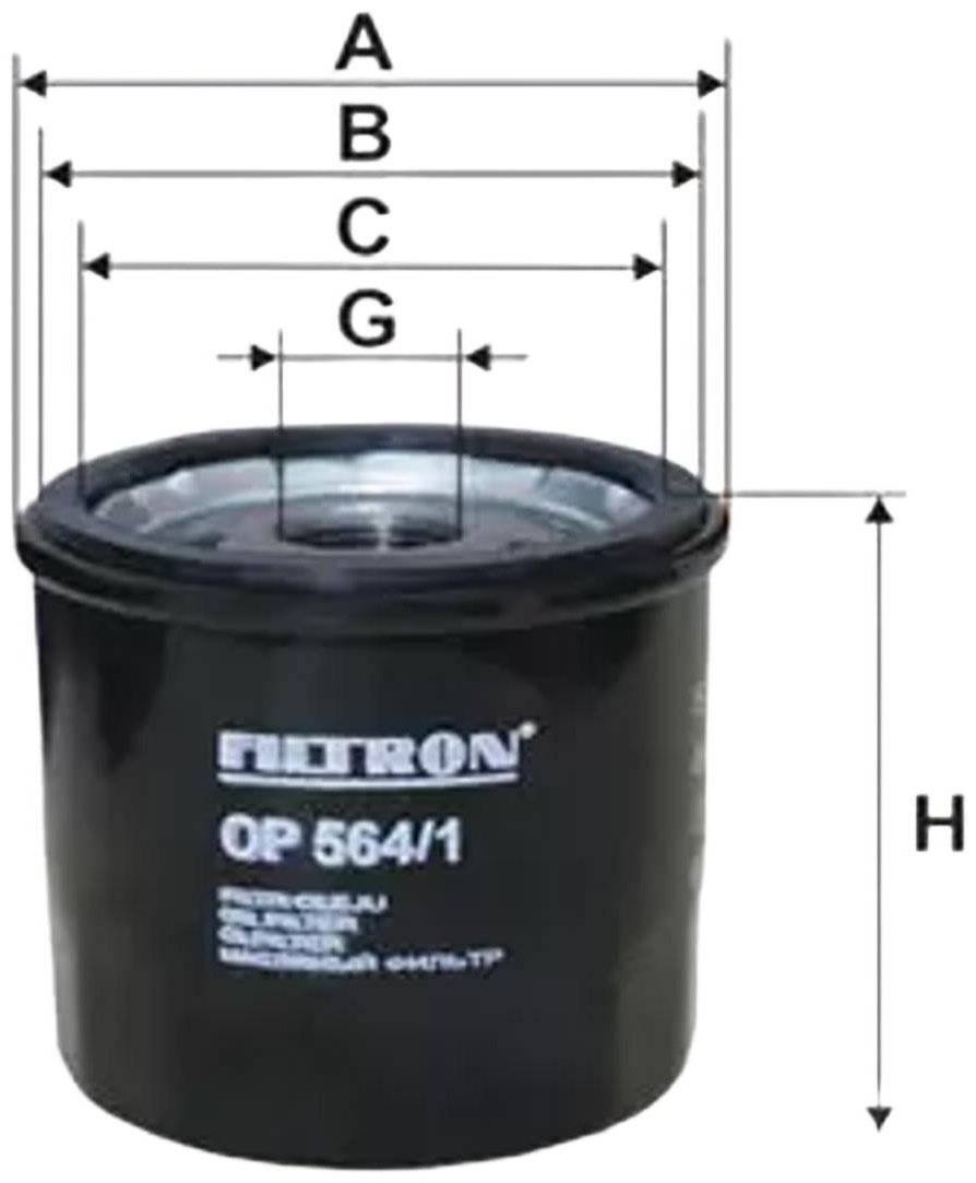 FILTRON масляный фильтр OP5641 купить,NaN
