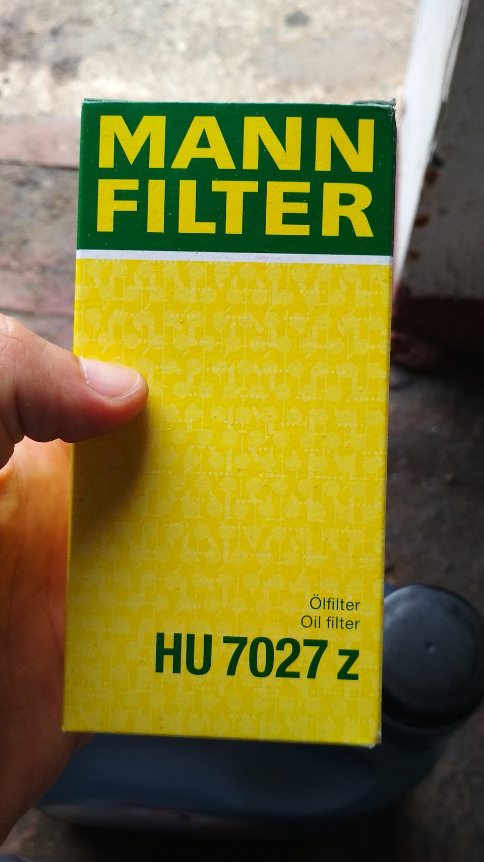 MANN-FILTER масляный фильтр HU 7027Z купить,NaN