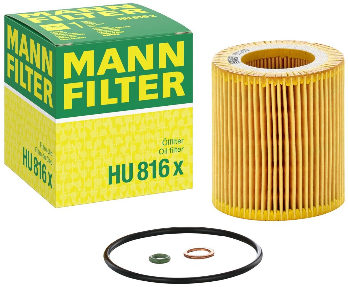 MANN-FILTER масляный фильтр 4011558296407