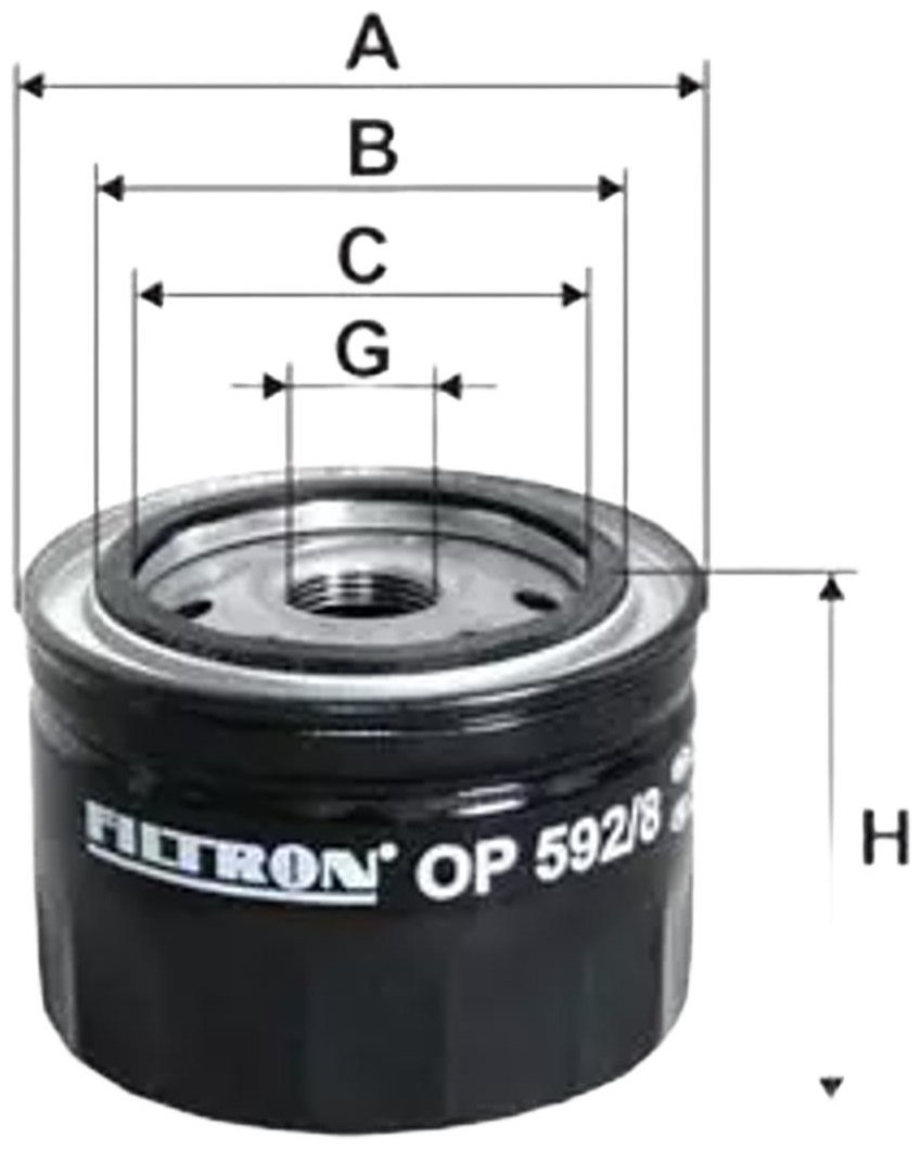 FILTRON масляный фильтр OP5928