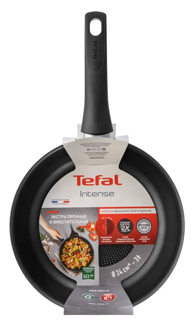 Сковорода Tefal Intense 04219124 24см 