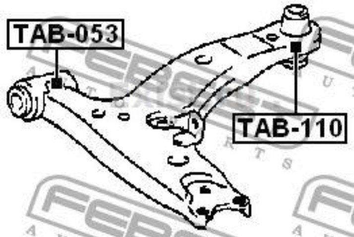 RBI сайлентблок T2431WB купить,NaN