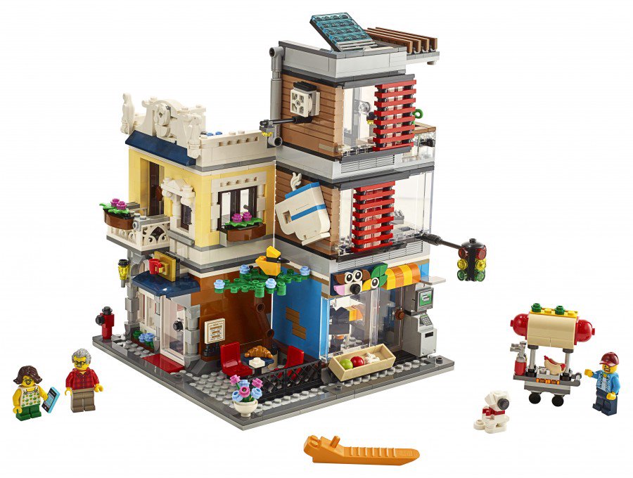 Конструктор Lego Зоомагазин и кафе в центре города 31097  купить,NaN