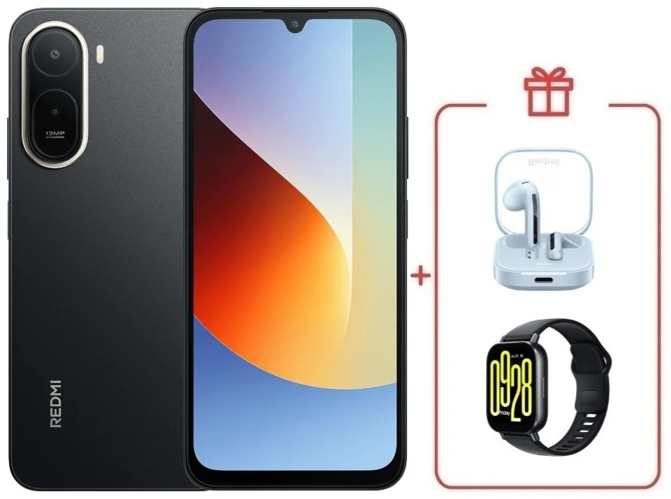 Смартфон Xiaomi Redmi A7 Pro 4/128GB черный + подарок купить,NaN