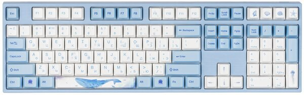 Клавиатура VARMILO VA108M Sea Melody Cherry MX Silent Red VA108MP2W/WBPE7HR