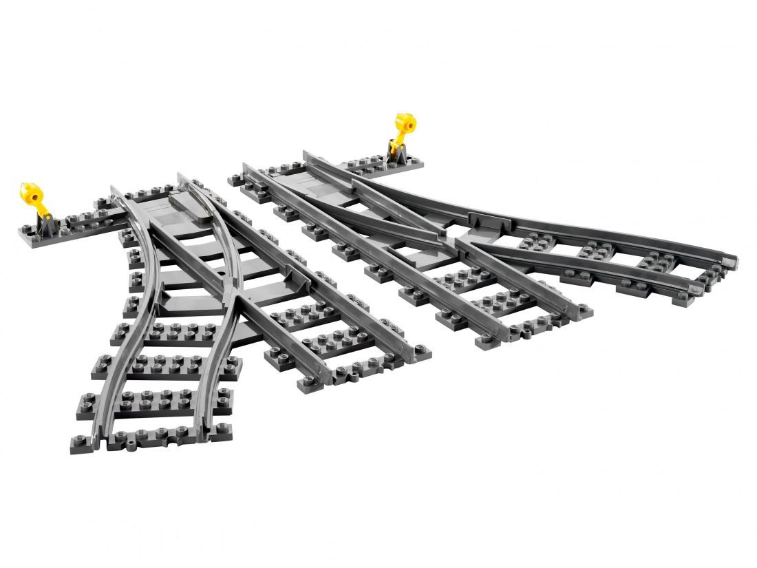 Конструктор Lego City Железнодорожные стрелки 60238 - ForteMarket Конструктор Lego City Железнодорожные стрелки 60238 купить,0
