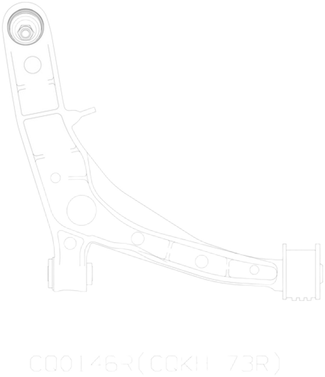 CTR рычаг подвески CQ0146R купить,NaN