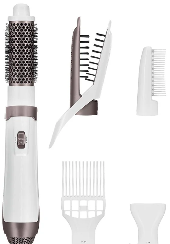 Фен-щетка Rowenta CF7830F0 бело-розовый купить,0