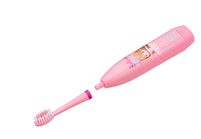 Зубная щетка CS Medica Kids CS-9190-F балерина розовая купить,0