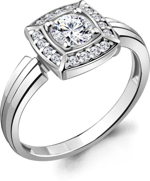 Кольцо Aquamarine 68745А 17,5р 2,4гр купить,NaN