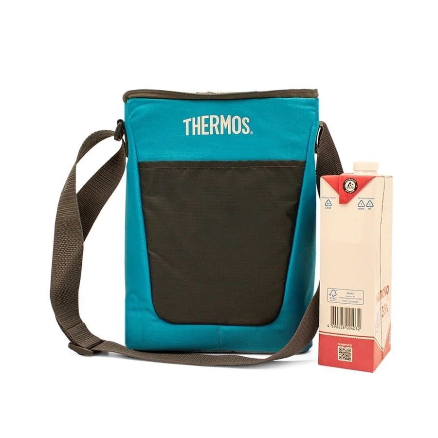 Термосумка Thermos Classic 12 Can Cooler Teal 7л голубая купить,NaN