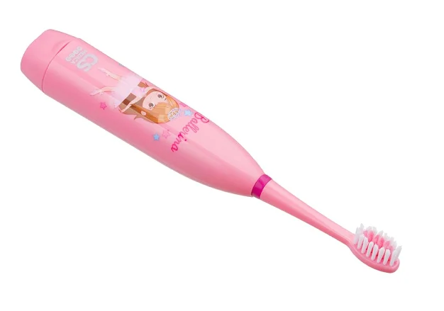 Зубная щетка CS Medica Kids CS-9190-F балерина розовая купить,0