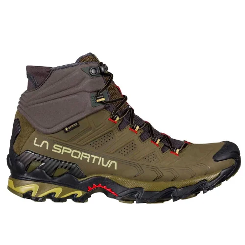 Ботинки La Sportiva Ultra Raptor II Mid Leather Wide Gtx khaki 41 купить,NaN