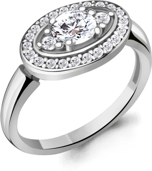 Кольцо Aquamarine 68747А 18,5р 2,7гр купить,NaN