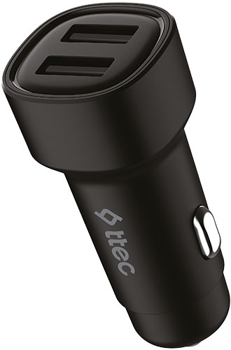 Автомобильное Зарядное устройство TTEC SmartCharger Duo 3.1A Car Charger Dual USB 2CKS31S Black