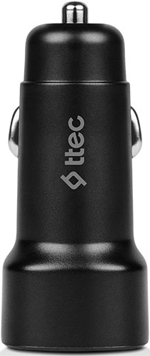 Автомобильное Зарядное устройство TTEC SmartCharger Duo 3.1A Car Charger Dual USB 2CKS31S Black