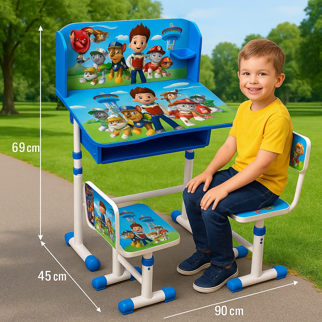 Paw -Patrol A700 растущий комплект, 90x45x69 см, синий