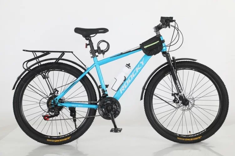 Велосипед Roocky AMERIX QC-MTB6 2025 17 дюймов голубой
