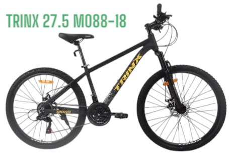 Велосипед TRINX TRINX M088-18 2025 18 дюймов желтый