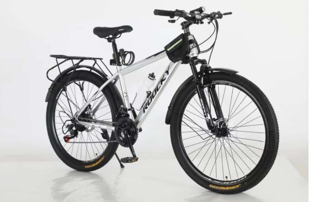 Велосипед QC-MTB6 2025 17 дюймов серебристый-белый - ForteMarket Велосипед QC-MTB6 2025 17 дюймов серебристый-белый купить,0