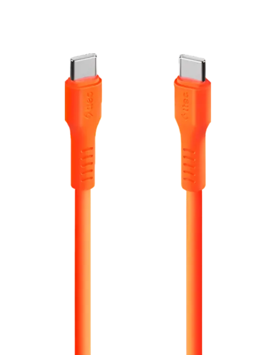 Кабель для телефона TTEC USB-C - USB-C 60W PD/QC Fast Charging/Data Cable 120 cm Neon Orange купить,3990