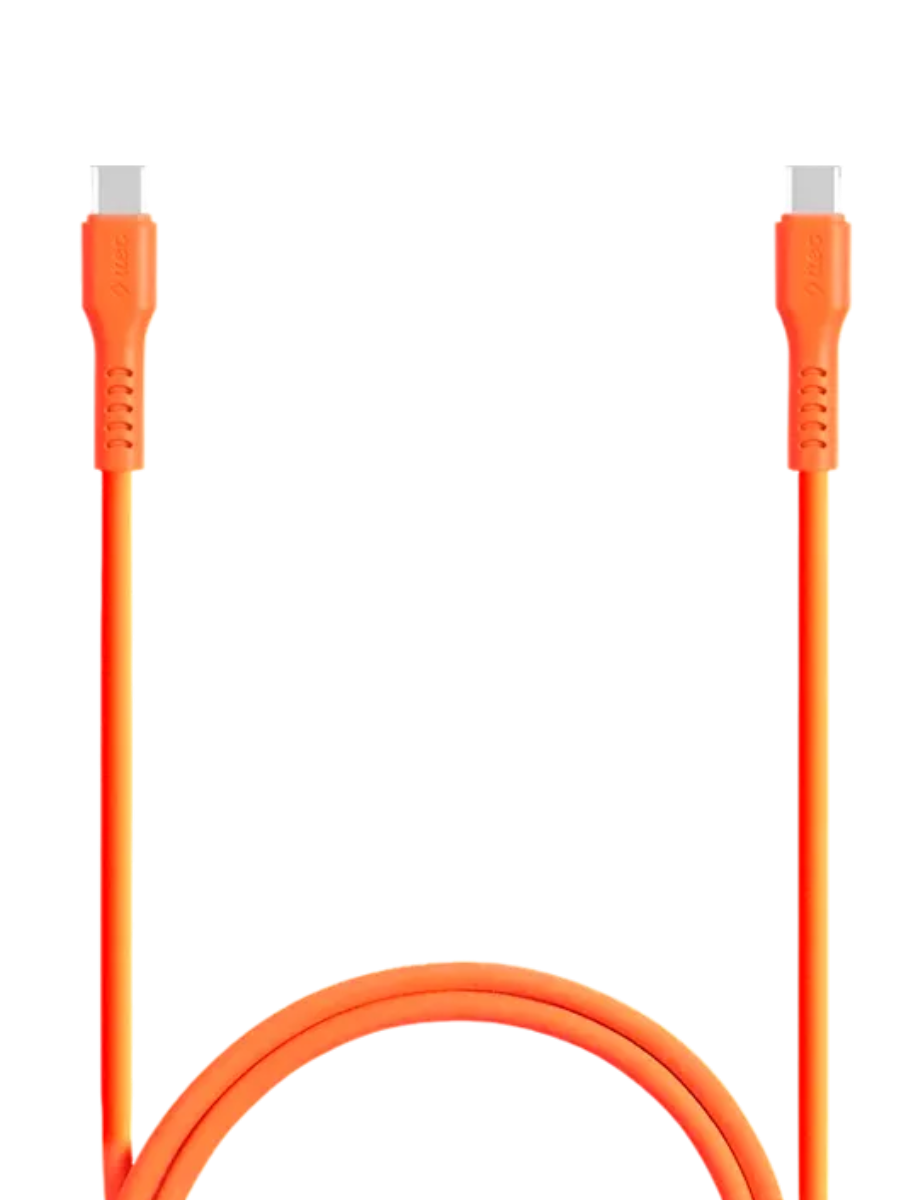 Кабель для телефона TTEC USB-C - USB-C 60W PD/QC Fast Charging/Data Cable 120 cm Neon Orange купить,3990