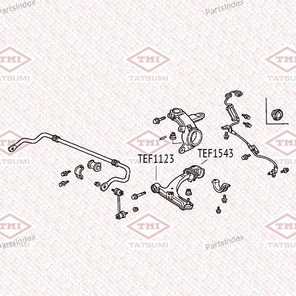 TATSUMI Рычаг Подвески TEF1543 купить,NaN